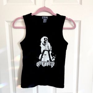 Downtown Graphic Muscle Tank Sz Small